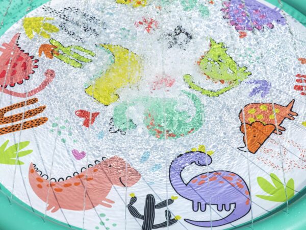 Wassermatte mit Sprinkler Desert Dino 122 cm – Bild 4