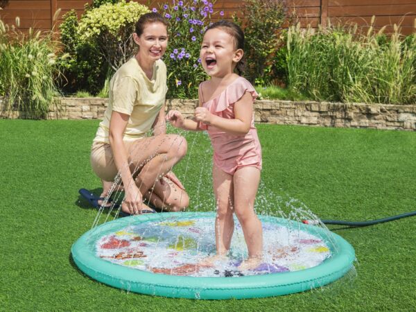 Wassermatte mit Sprinkler Desert Dino 122 cm – Bild 3