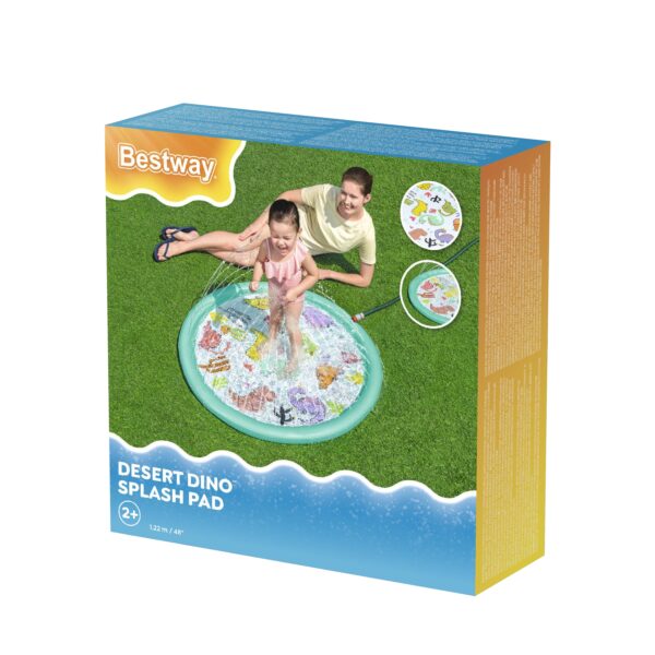Wassermatte mit Sprinkler Desert Dino 122 cm – Bild 8