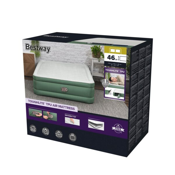 Luftbett ToughLite TPU Queen selbstaufblasend 203 x 152 x 46 cm – Bild 9