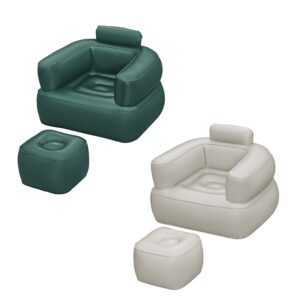 Luftsessel mit Fusshocker Comfi Cube Lounger