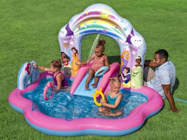 Planschbecken Disney Princess Enchanted Palace 221 x 193 x 140 cm – Bild 2