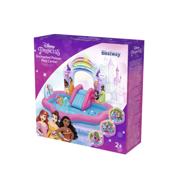 Planschbecken Disney Princess Enchanted Palace 221 x 193 x 140 cm – Bild 9