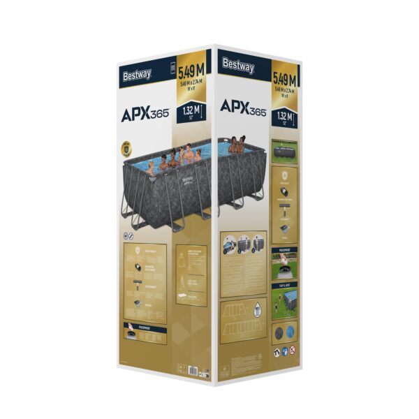 Bestway Pool Komplett-Set APX365 549 x 274 x 132 cm – Bild 10