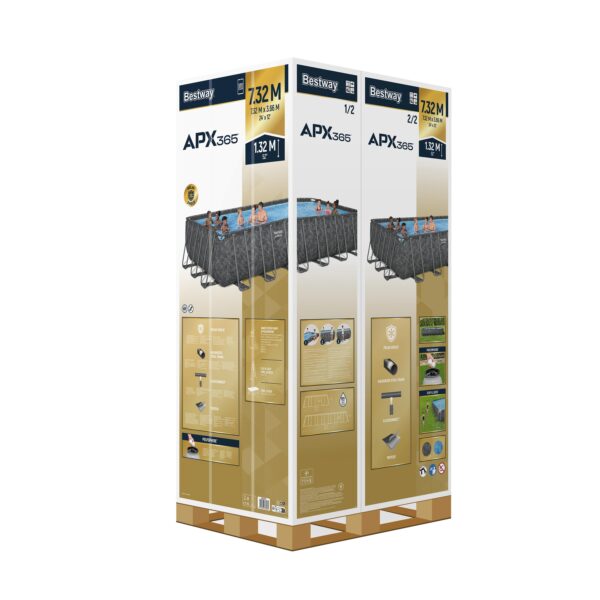 Bestway Pool Komplett-Set APX365 732 x 366 x 132 cm – Bild 8