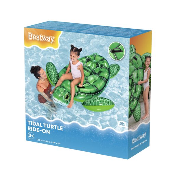 Schwimmtier Schildkröte Tidal Turtle 153 x 140 x 38 cm – Bild 9