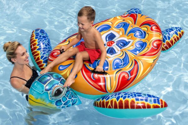 Schwimmtier Schildkröte Mediterranean Turtle 186 x 168 x 42 cm – Bild 3