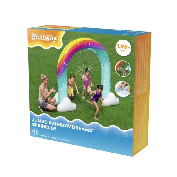 Wassersprinkler Jumbo Rainbow Dreams 221 x 71 x 193 cm – Bild 9