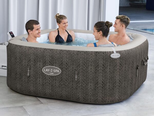 Bestway Whirlpool Lay-Z-Spa CABO HydroJet 6 Personen – Bild 2