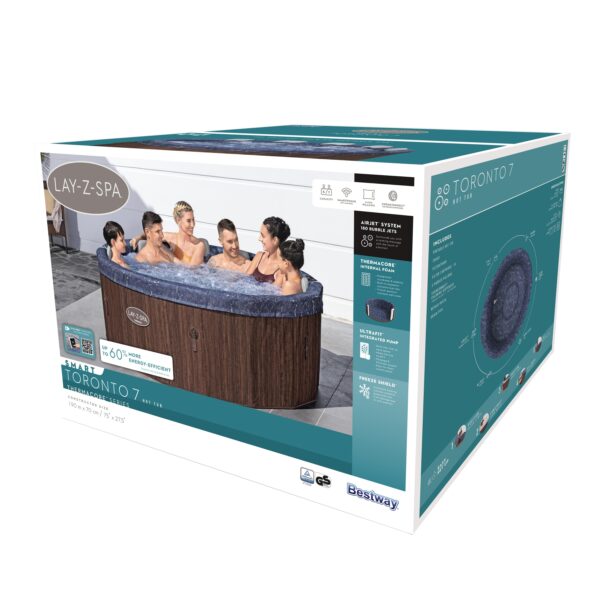 Bestway Whirlpool Lay-Z-Spa TORONTO 7 Personen – Bild 9