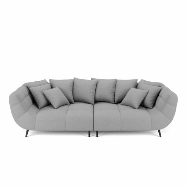Bigsofa ZOEY grau – Bild 2