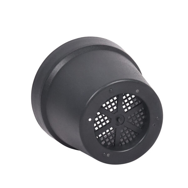 Blumentopf 16.5 cm 6er Set schwarz – Bild 3