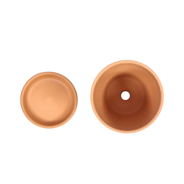 Blumentopf Terrakotta 10 cm 6er Set – Bild 5