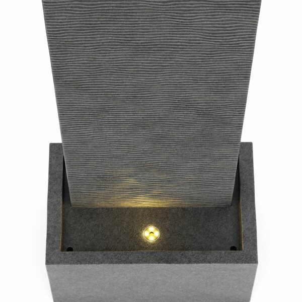 Brunnen Steinoptik mit LED 34 x 22 x 100 cm – Bild 7