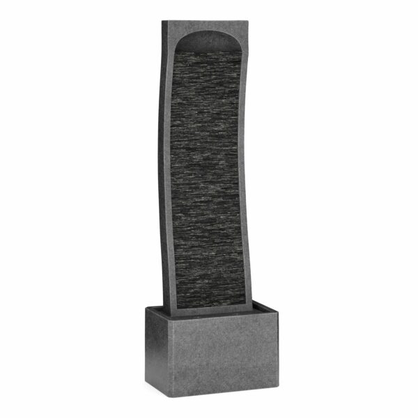 Brunnen Steinoptik mit LED 33 x 20 x 98 cm – Bild 2