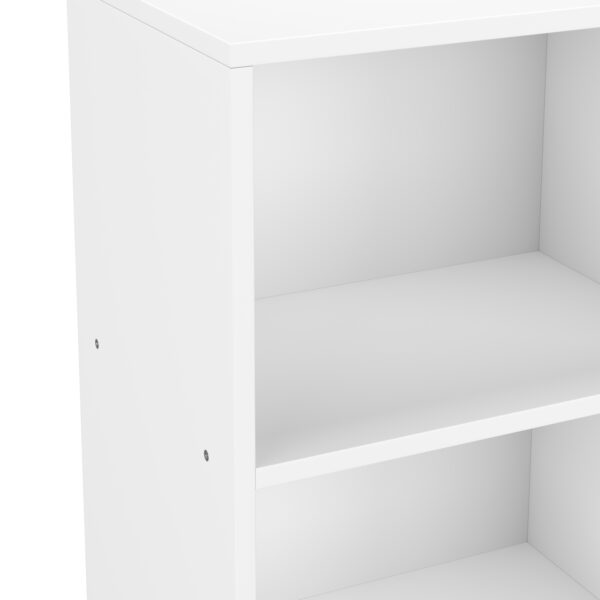 Bücherregal NORDIC 42 x 30 x 127 cm weiss – Bild 4