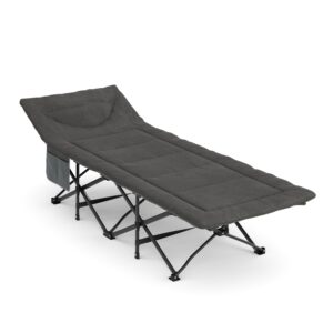 Campingbett klappbar GERB 190 x 71 x 35 cm grau