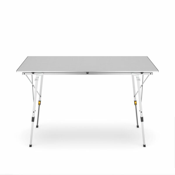 Campingtisch klappbar DOLF 120 x 69 cm silber – Bild 2