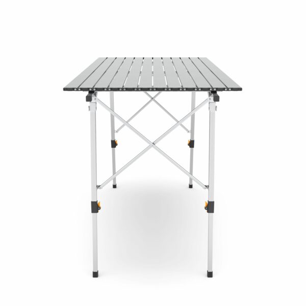 Campingtisch klappbar DOLF 120 x 69 cm silber – Bild 3