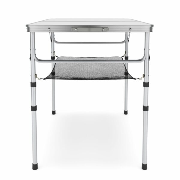 Campingtisch klappbar WILLY höhenverstellbar 90 x 60 cm weiss – Bild 5