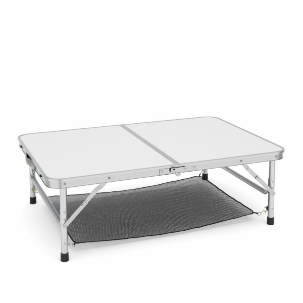 Campingtisch klappbar WILLY höhenverstellbar 90 x 60 cm weiss – Bild 3