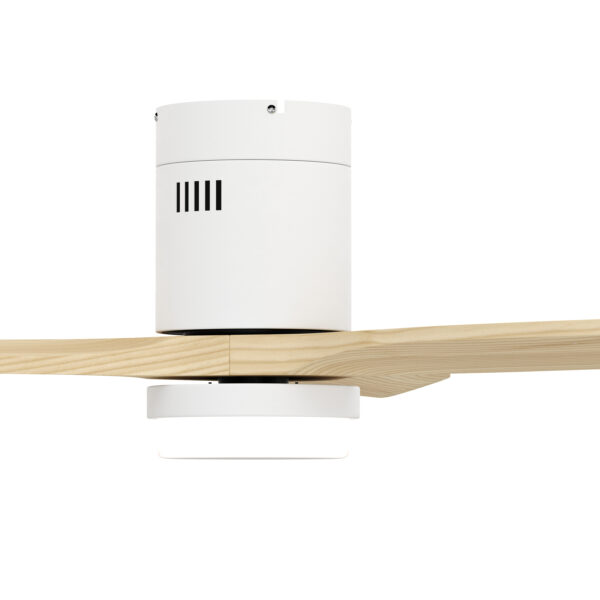 Deckenventilator mit Lampe 132 cm Holz – Bild 4