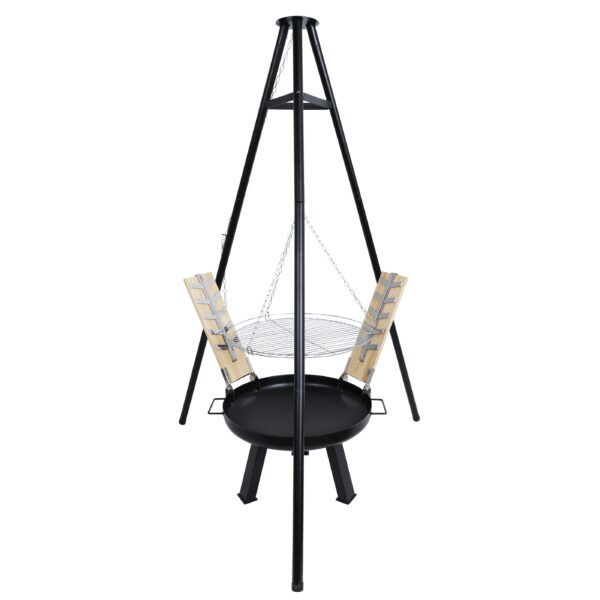 Dreibein 4-in-1 Grill mit Feuerschale