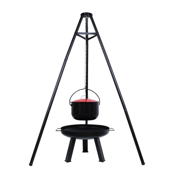 Dreibein 4-in-1 Grill mit Feuerschale – Bild 2