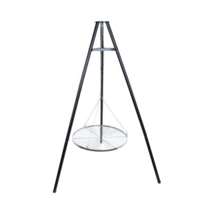 Dreibein mit Grillrost 134 x 166 cm