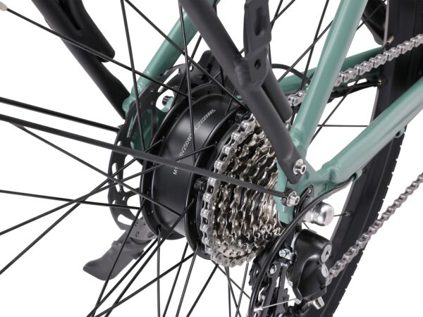 E-Bike Citybike CRUZE grün – Bild 7