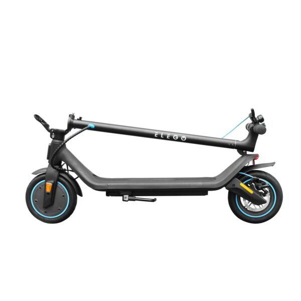 E-Scooter RUSH 20 km/h schwarz/blau – Bild 4