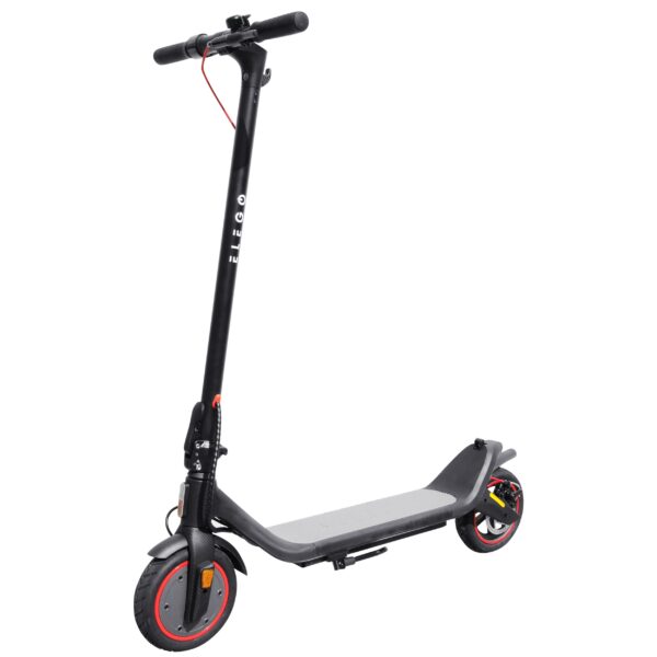 E-Scooter RUSH 20 km/h schwarz/rot