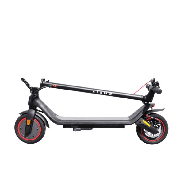 E-Scooter RUSH 20 km/h schwarz/rot – Bild 5