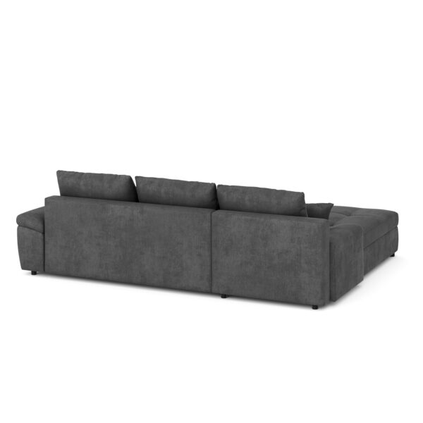 Ecksofa mit Schlaffunktion BRYNN links anthrazit – Bild 7