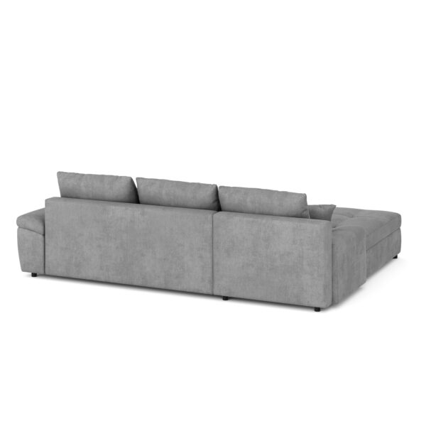 Ecksofa mit Schlaffunktion BRYNN links grau – Bild 7