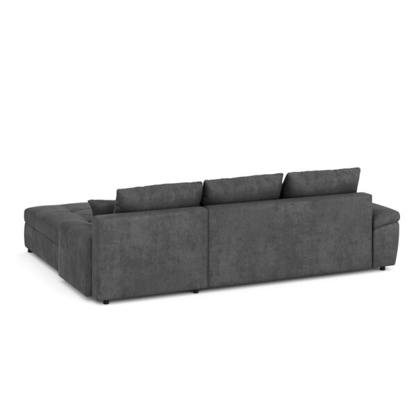 Ecksofa mit Schlaffunktion BRYNN rechts anthrazit – Bild 7