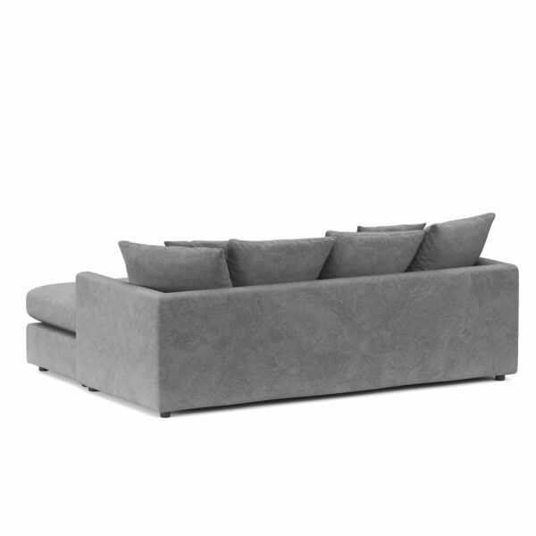 Ecksofa Cord ILONA anthrazit – Bild 5