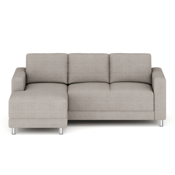 Ecksofa ERIN links grau/beige – Bild 2