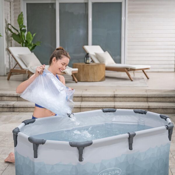 Eisbad Lay-Z-Spa GLACIAL DIP oval 150 x 90 x 65 cm – Bild 6