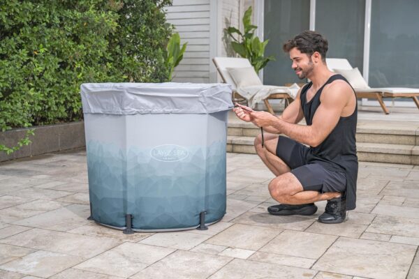 Eisbad Lay-Z-Spa GLACIAL DIP rund 90 x 80 cm – Bild 5