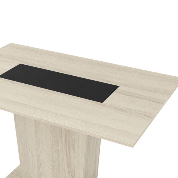 Esstisch HASEL 110 x 70 cm hellbraun/schwarz – Bild 5