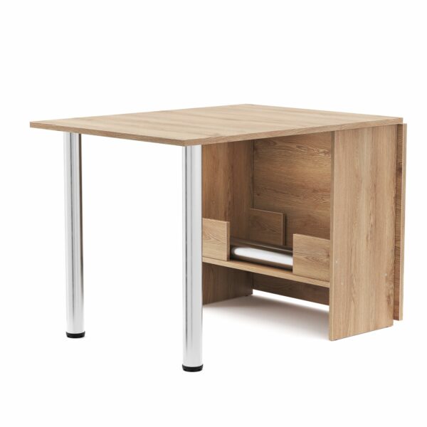 Esstisch klappbar SIMPLICITY 174 x 80 cm hellbraun – Bild 5