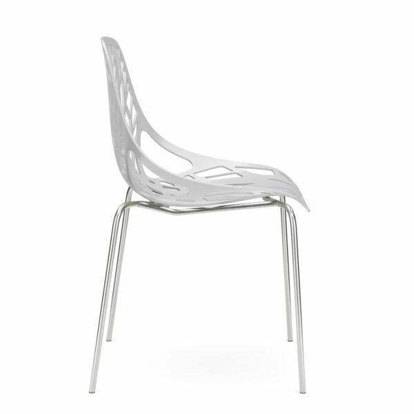 Esszimmerstuhl JANO 4er Set weiss – Bild 4