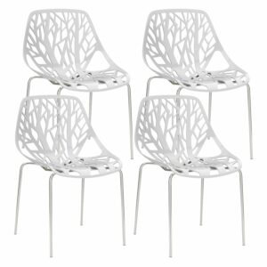 Esszimmerstuhl JANO 4er Set weiss