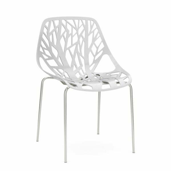 Esszimmerstuhl JANO 4er Set weiss – Bild 2