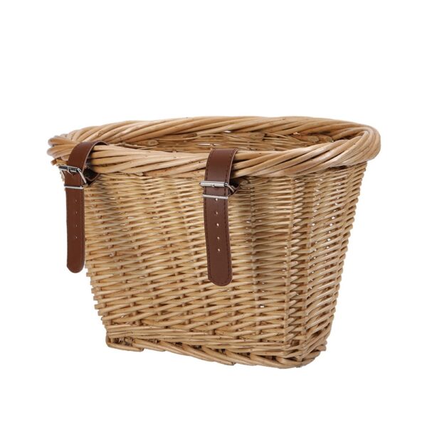 Velokorb vorne 35 x 28 cm braun – Bild 3