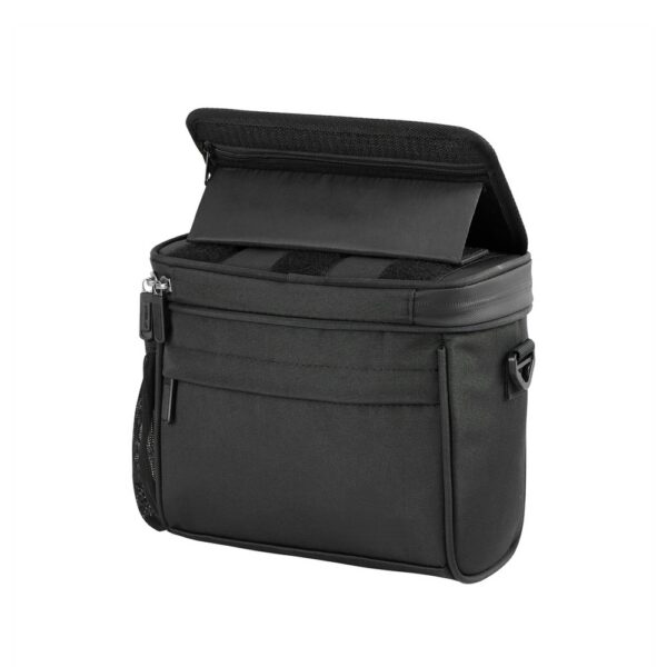Fahrrad Lenkertasche mit Handyhalterung 4.5L schwarz