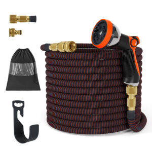 Flexi SUPER Premium Gartenschlauch 30 m schwarz/orange