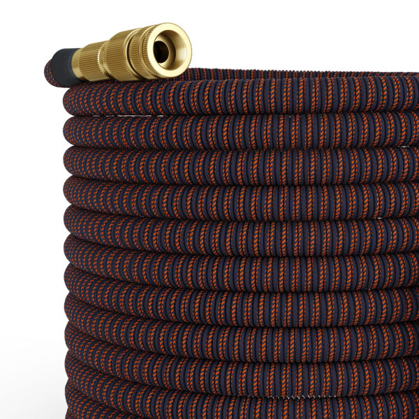 Flexi SUPER Premium Gartenschlauch 30 m schwarz/orange – Bild 2