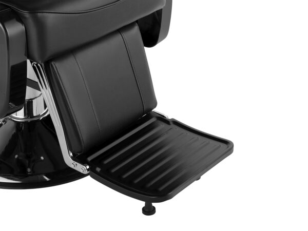 Friseurstuhl Leder 110 x 69 x 97 - 110 cm schwarz – Bild 9
